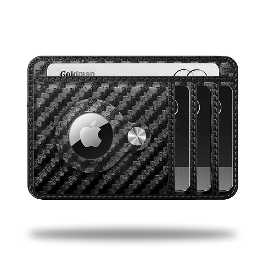 AirTag Wallet - Liquid Carbon